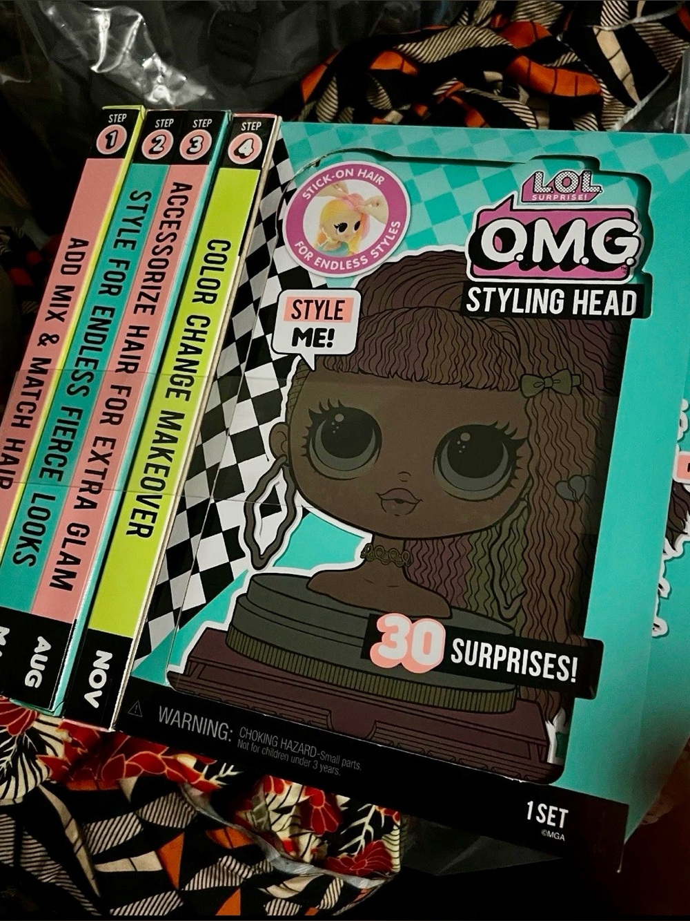 LOL Surprise OMG Styling Head Neonlicious Neon QT Big Sis 30 Surprises UNOPENED